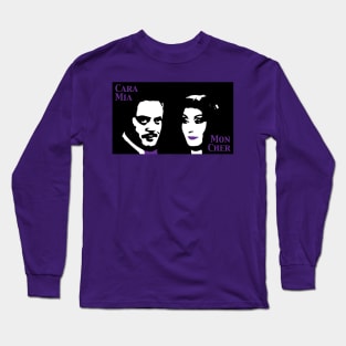 Cara Mia Mon Cher- Gomez and Morticia Addams, Addams Family Long Sleeve T-Shirt